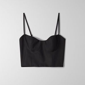Aritzia Babaton Meta Camisole Cropped Top